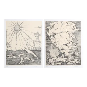 Anna Maria Bartolini, Nel Mare Del Non Dormito Sonno, Etchings
