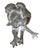 2000 - 2009 Vintage Whimsical Cast Iron Sitting Garden Frog Duo For Sale - Image 5 of 12