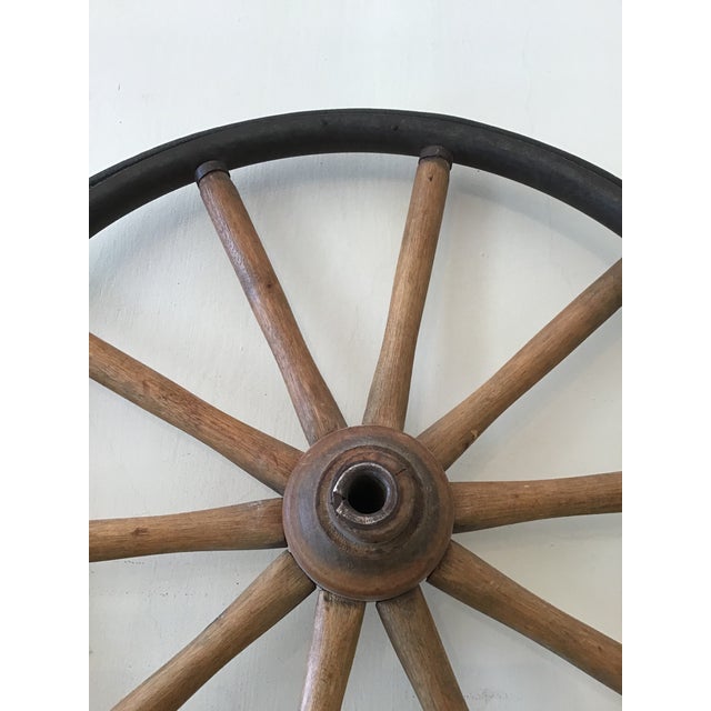 Pair of Vintage Cart Wheels Chairish