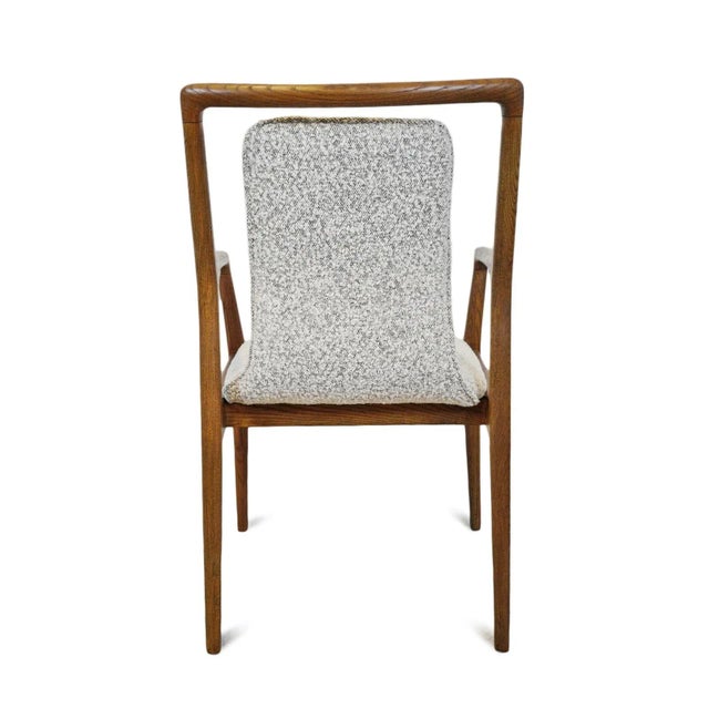 Mid Century Float Back Arm Chair For Sale - Image 10 of 12