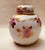 English Antique Copeland & Sons Porcelain Ginger Jars With Lids, Pink Roses & Gold, Retailed by Gilman Collamore & Co. Fifth Avenue, New York, Circa 1900 For Sale - Image 3 of 12