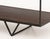 Early 21st Century Geometric Design Walnut and Black Patinated Steel Two-Tier Coffee Table For Sale - Image 5 of 6