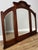 Antique French Style Mirror in Walnut For Sale - Image 12 of 12