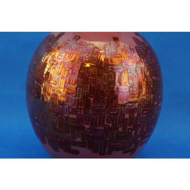 Modern Futuristic Ceramic Double-Bulb Vase by Ivo Sassi, Italy, 1950s For Sale - Image 18 of 18