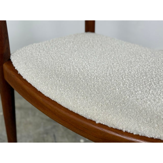 Johannes Hansen 1960s Hans Wegner - The Chair - Jh 503 Round Chair in Teak - Johannes Hansen Denmark For Sale - Image 4 of 12