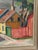 Gustaf Börtner Zandt, Houses and Trees, 1950s, Oil Painting on Canvas, Framed For Sale - Image 8 of 16