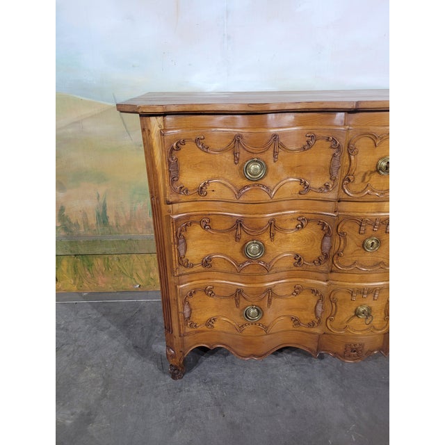 Crossbow Chest of Drawers in Cherry For Sale - Image 5 of 13