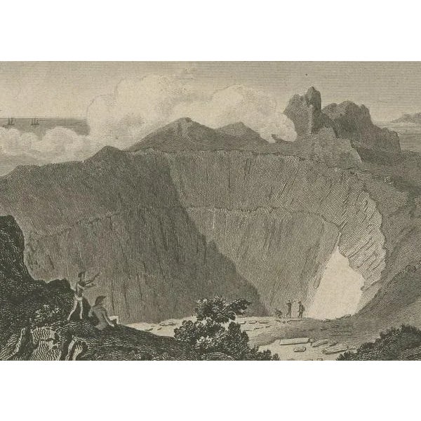 After Craig, The Ancient Volcano of Owyhee or Hawaii, 1815, Print For Sale - Image 4 of 8