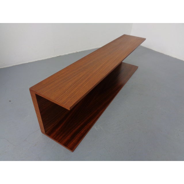 Mid-Century Rosewood Shelf by Walter Wirz for Wilhelm Renz, Germany, 1960s For Sale - Image 12 of 17