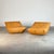 A striking and highly collectible pair of “Papillon” lounge chairs, designed by Guido Maria Rosati for Giovannetti in...