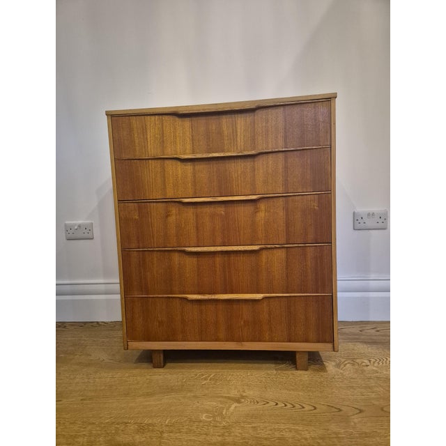Mid-Century Modern Mid-Century Teak Chest of Drawers attributed to Austinsuite, 1960s For Sale - Image 3 of 17