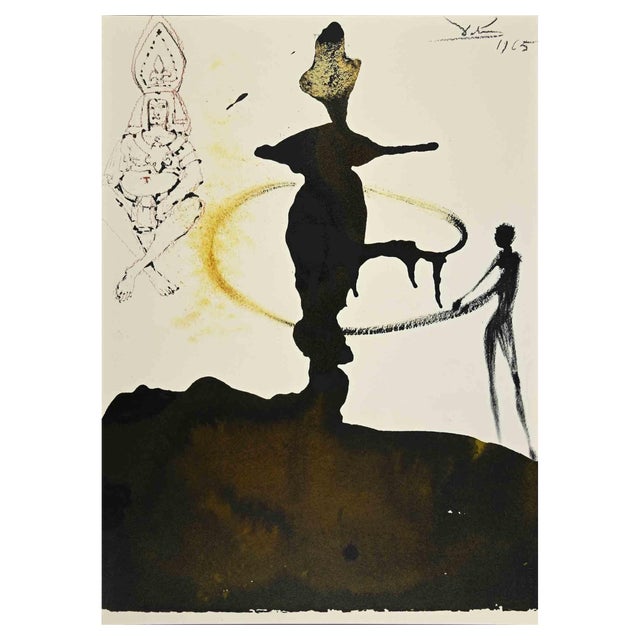 Salvador Dali, Filiae Herodiadis Saltatio, Lithograph, 1964 For Sale