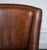 Vintage Brown Heritage Leather Reading Lounge Armchair in the style of Halo and Timothy Oulton For Sale - Image 12 of 16