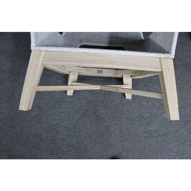 Essentials for Living Woven Club Chair For Sale - Image 14 of 14