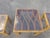 Wood Vintage Boho Bamboo Rattan Table Set- Set of Three For Sale - Image 7 of 12
