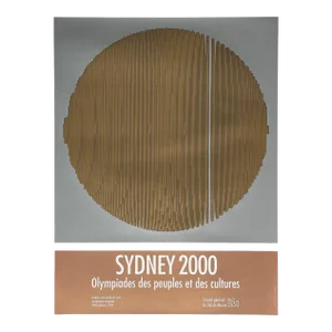 1999 Jesus Rafael Soto Sydney Olympics Poster