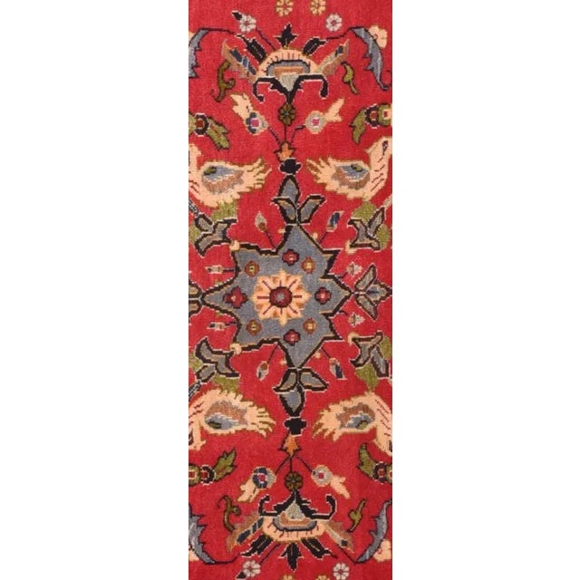 Traditional Vintage Persian Kashan Rug 2'2'' X 3'0" For Sale - Image 3 of 5