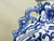 Pair of Chinese Blue and White Porcelain Moon Flask Shaped Lamps For Sale - Image 11 of 15