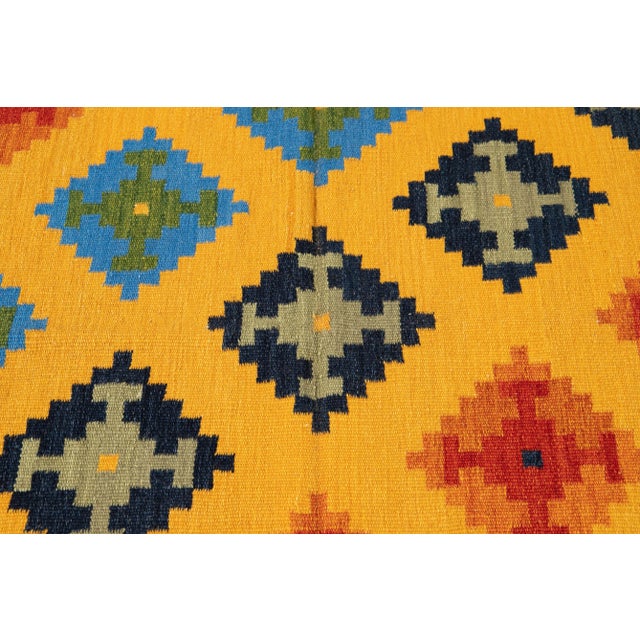 21st Century Modern Kilim Rug 5 '6'' X 8' 2'' For Sale - Image 9 of 13