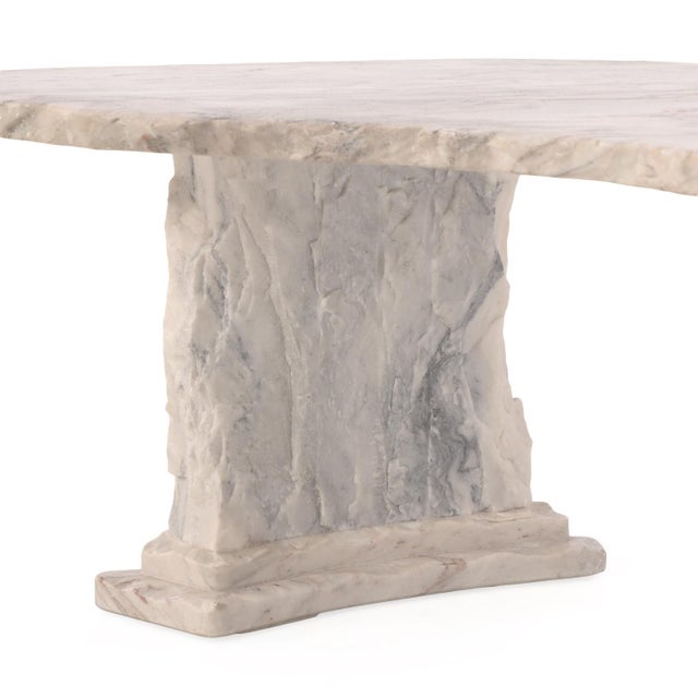 1960s French Three-Part Marble "Iceberg" Coffee Table, C. 1960 For Sale - Image 5 of 6