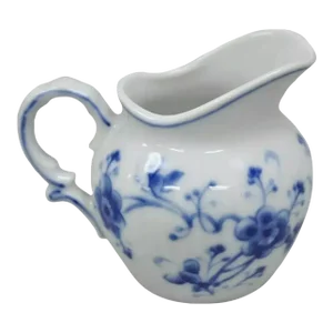Circa 1900s Victoria Blue 7050 Porcelain Mini Creamer by Sigma
