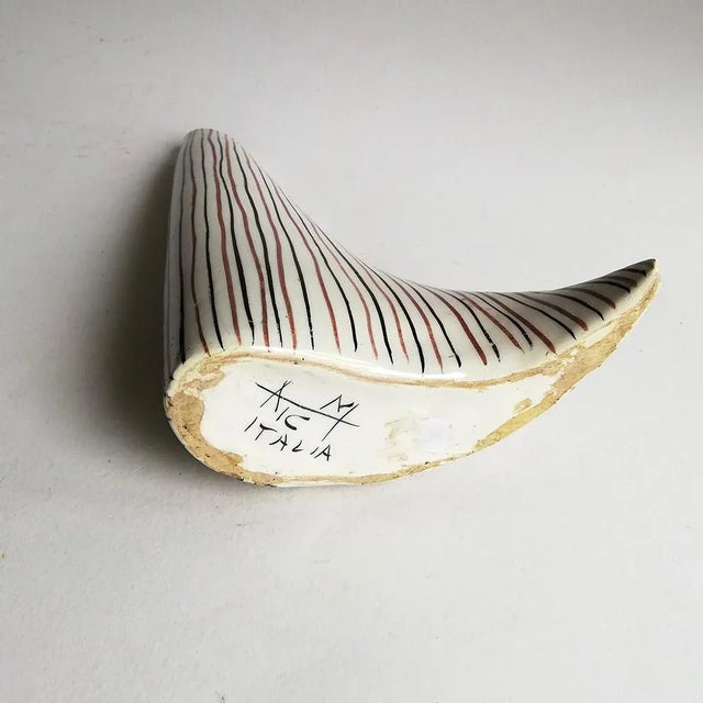 Italian Ceramic Vase by Giulio Guerrieri, 1952 For Sale - Image 3 of 8