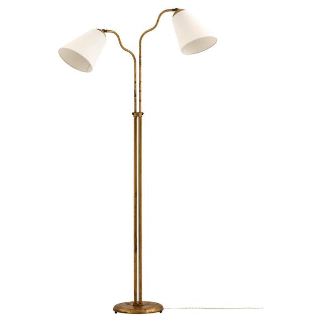 1950s Height-Adjustable Floor Lamp, 1950s For Sale - Image 5 of 5