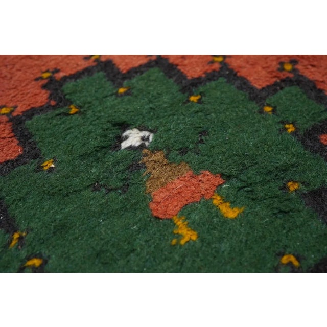 Indian Rug 2'0" X 2'11'' For Sale - Image 9 of 11