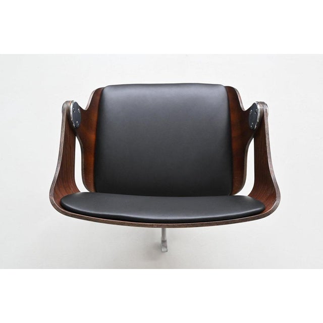 Vintage German Dining Chairs in Teak by Eugen Schmidt, 1965, Set of 6 For Sale - Image 17 of 18