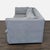 Modern West Elm Modern Gray 3-Seat Sofa With Clean Lines For Sale - Image 3 of 7