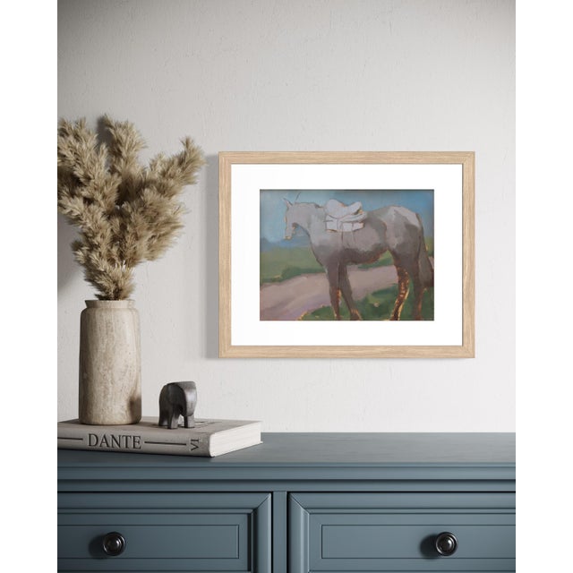 “Laredo” is a limited edition print. The painting was inspired by a vintage photograph. The image is printed with archival...