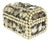 Vintage Shell Encrusted Jewellery Box For Sale