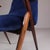 Set of Vintage Blue Velvet Chairs For Sale - Image 13 of 15