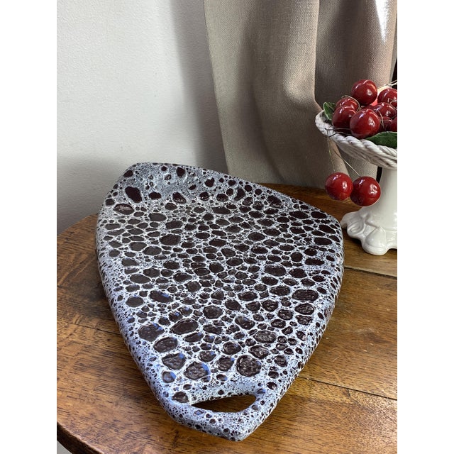 Ceramic Plate from Le Vaucour, Vallauris, 1950s For Sale - Image 6 of 10