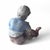 Rosenthal Germany Rosenthal Porcelain Figurine – Boy With Squirrel – Selb Germany Art Department – Hand Painted German Figurine (c.1946–1955) For Sale - Image 4 of 10