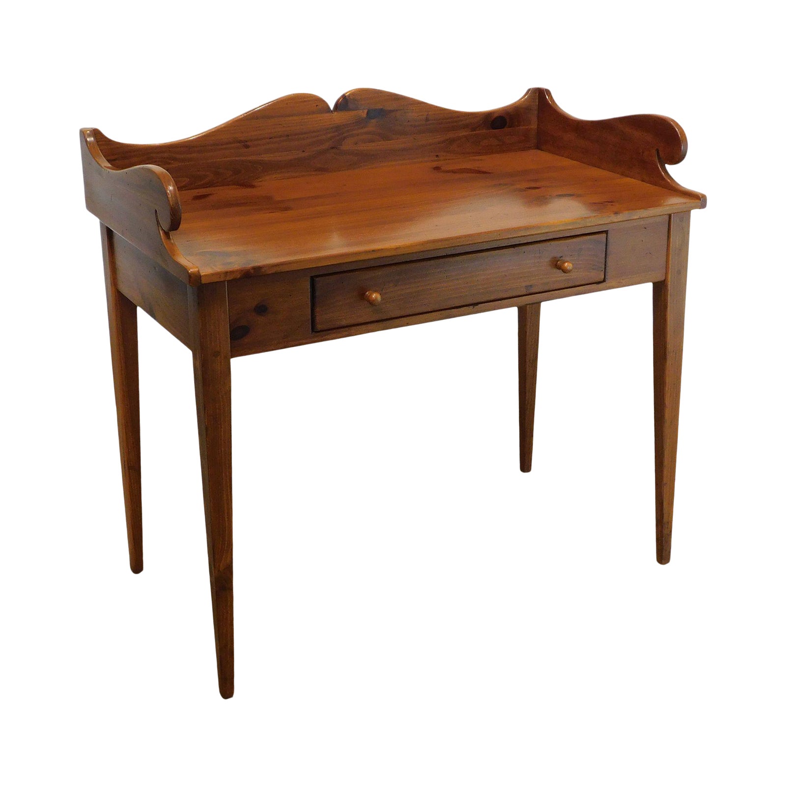 Ethan Allen Country Craftsman Pine Writing Desk Chairish