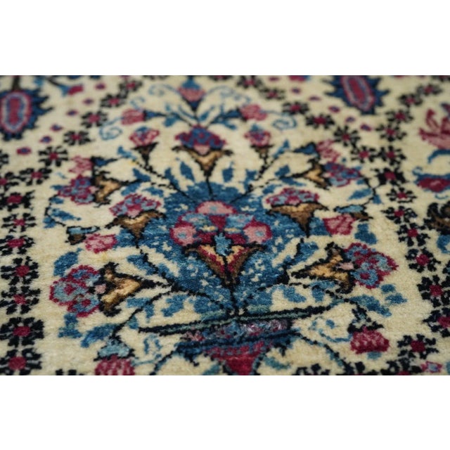 Late 18th Century Antique Persian Tehran Rug 4'3'' x 6'9'' For Sale - Image 4 of 8