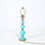 Mid-Century Modernist Hand-Blown Murano Glass Ball Table Lamp in Robins Egg Blue For Sale - Image 11 of 11