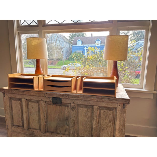 Mid-Century Modern Late 20th Century Pedersen & Hansen Danish Modern Modular Teak Desk Organizer with Drawers For Sale - Image 3 of 13