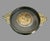 Metal Antique Egyptian Revival Figural Embossed Bronze Footed Compote Tazza Bowl For Sale - Image 7 of 12