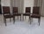 Black and Golden Dining Chairs, 1990, Set of 4, in Very Good conditions. Designed 1990 to 1999