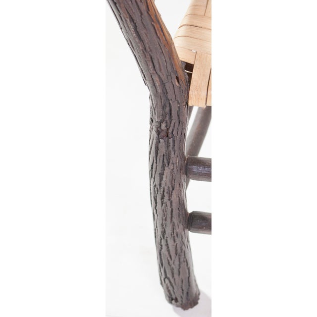 Pair Vintage Old Hickory Barrel Chair Style Andrew Jackson For Sale - Image 16 of 18
