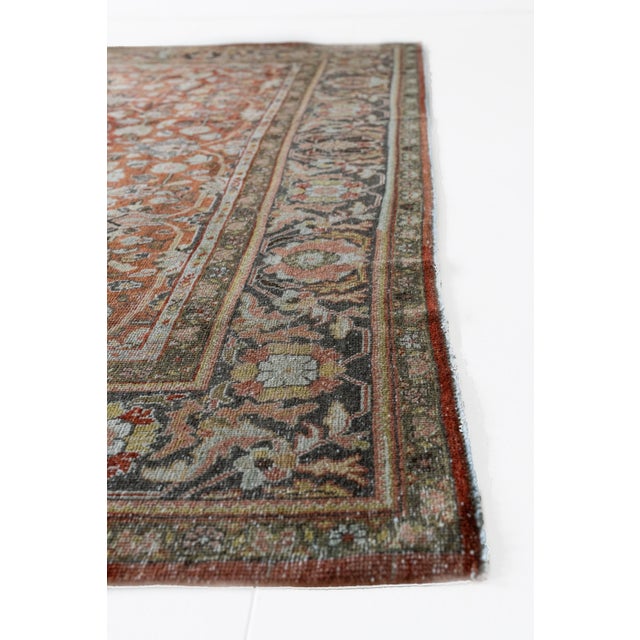 Vintage Mahal Area Rug Orion For Sale - Image 9 of 18