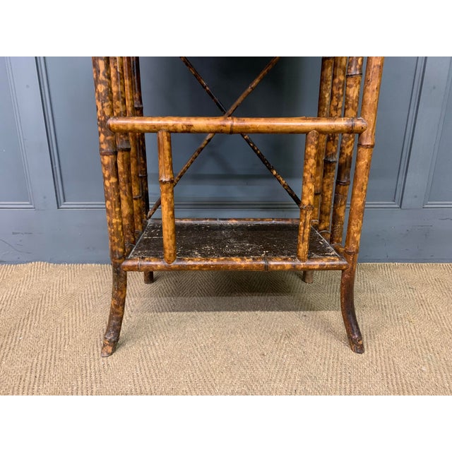 Victorian Bamboo Canterbury Whatnot, 1885 For Sale - Image 10 of 14
