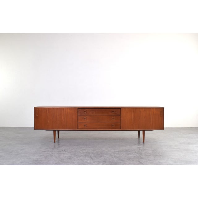 Mid-Century Danish Teak Sideboard, 1960s For Sale - Image 18 of 18
