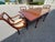 Brown Theodore Alexander English Regency Style Dining Table and Armchair Set For Sale - Image 8 of 12