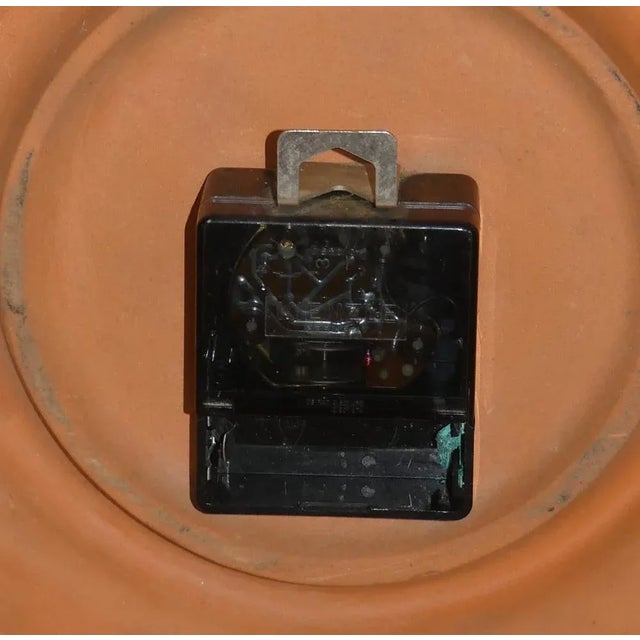 Great decoration! unusual 70s wall clock Ceramics from Kienzle from the Kienzle Boutique series Mega decorative in shape...