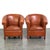 English Handmade Springvale Club Chairs, Set of 2 For Sale - Image 17 of 17