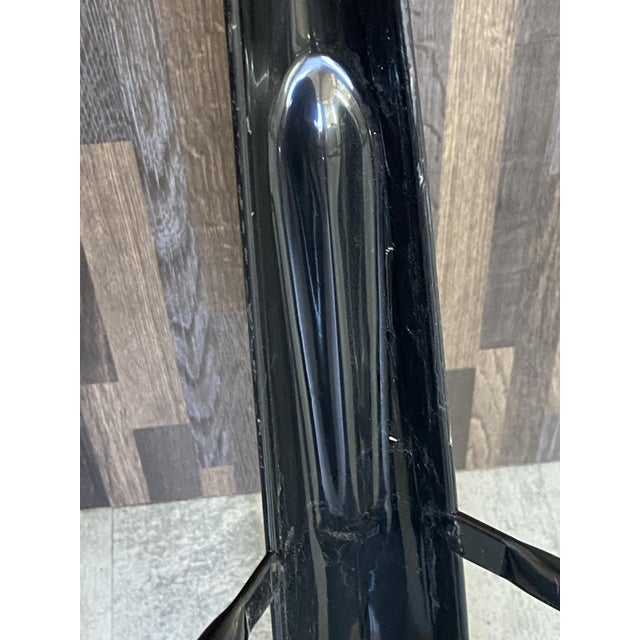 Vintage Industrial H75 Stackable Bar Stool in Black by Xavier Pauchard for Tolix, 1950s For Sale - Image 12 of 18