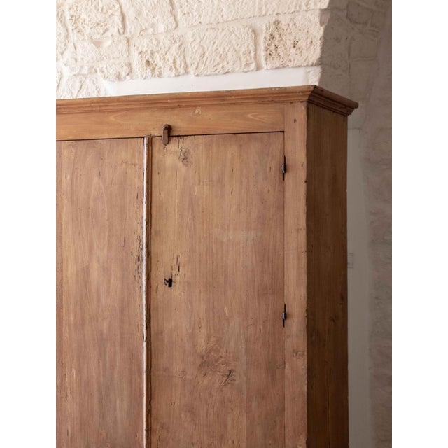 Light Brown Tuscan Cabinet in Poplar For Sale - Image 3 of 11